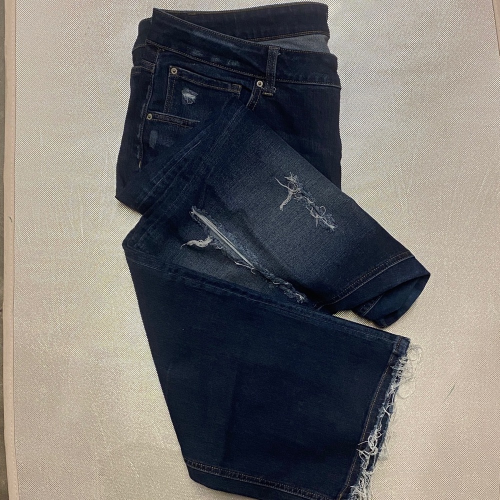Time and Tru Dark Blue Flare Jeans
